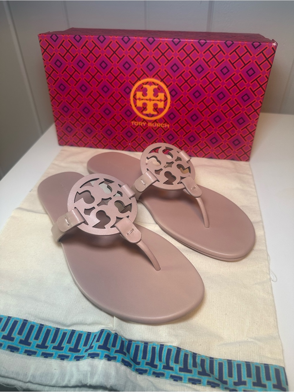 Tory Burch Miller Soft Sandals - Picture 7 of 7